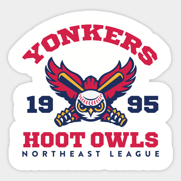 Yonkers Hoot Owls Sticker by JP